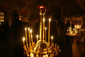 Ночь  в Покровском Соборе Сарапул Удмуртия